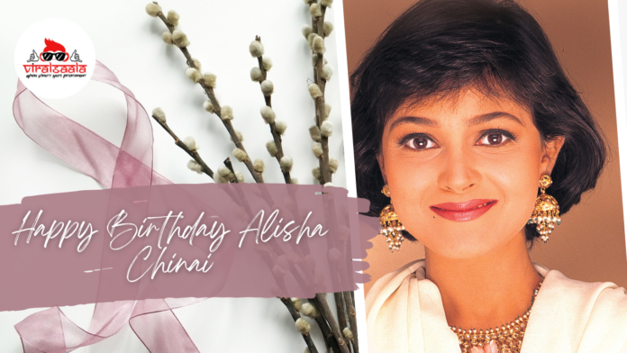 Alisha Chinai Happy Birthday (YouTube Thumbnail)